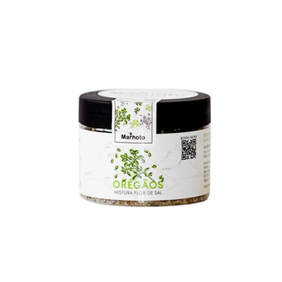 MARNOTO - Flor de Sal Marnoto con Orégano Envase 125 g