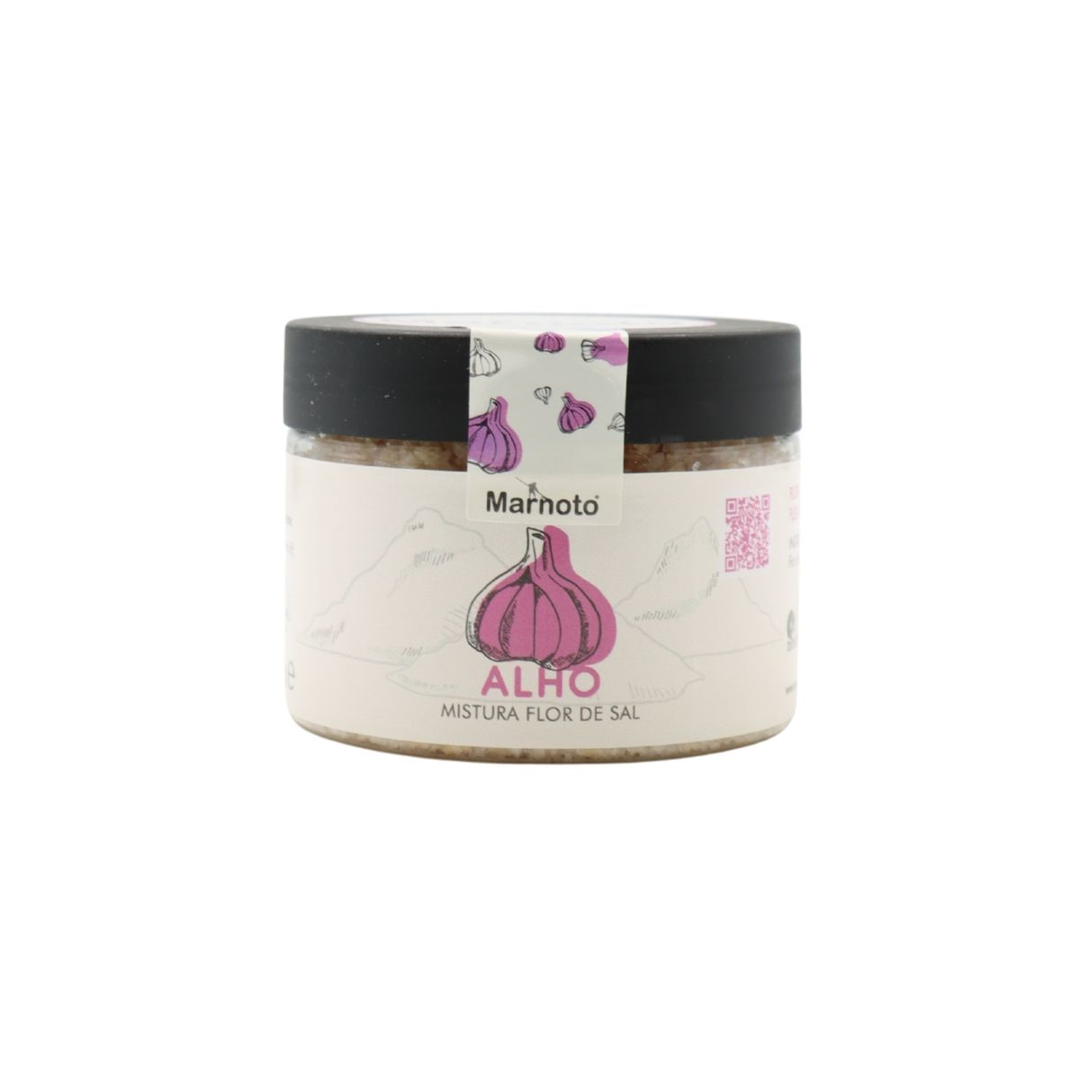 MARNOTO - Flor de Sal Marnoto con Ajo Envase 125 g