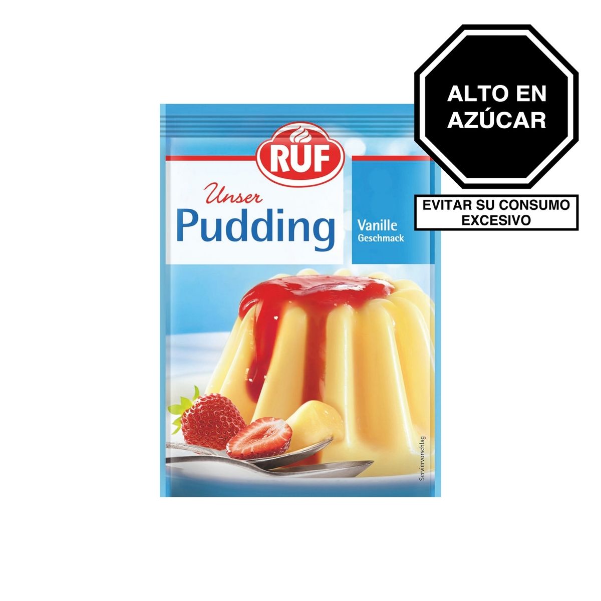 GEOFOODS ITALIAN TRUFFLES - Pudín Ruf Vainilla Pack 5 Und