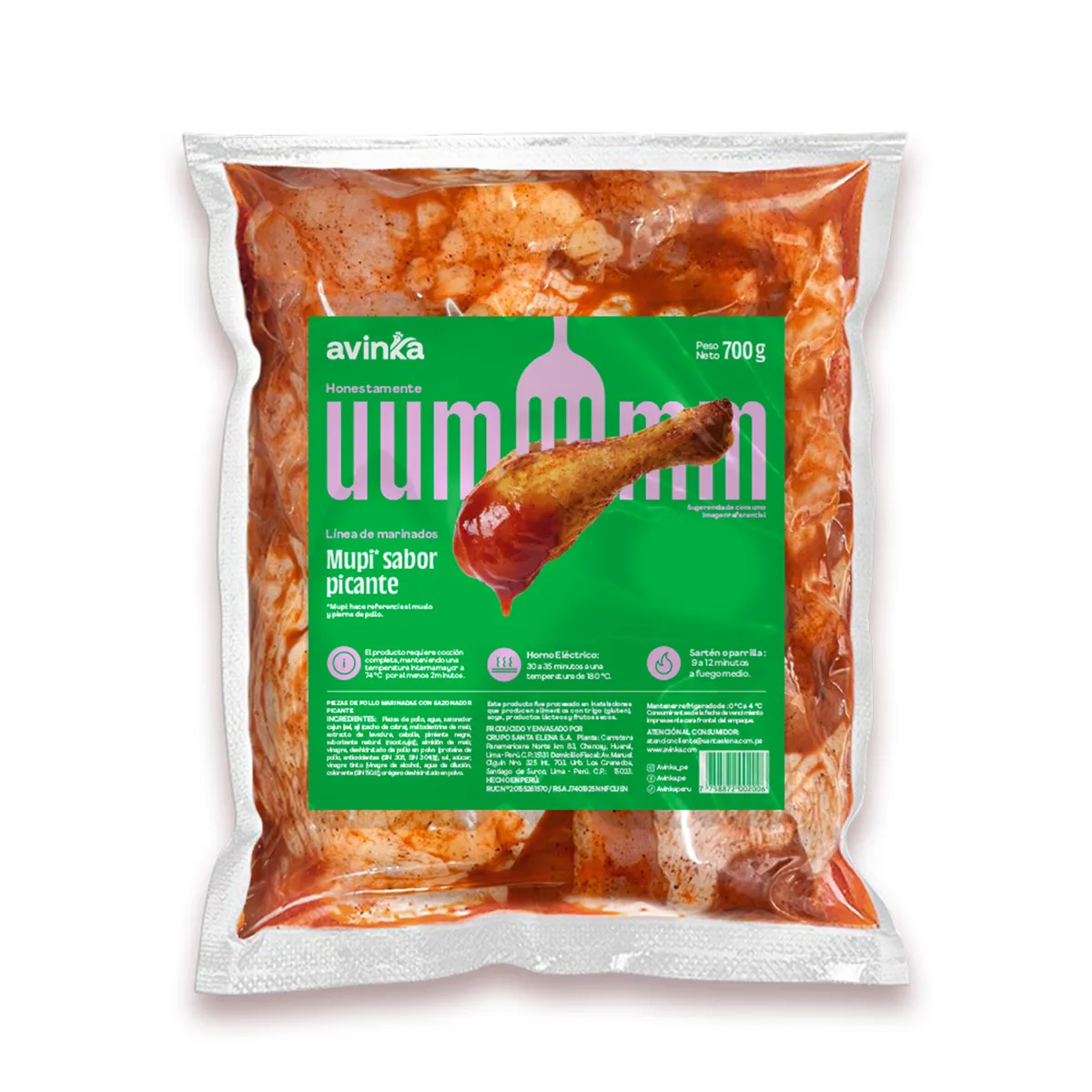 AVINKA - Mupi Picante Avinka x 700 g
