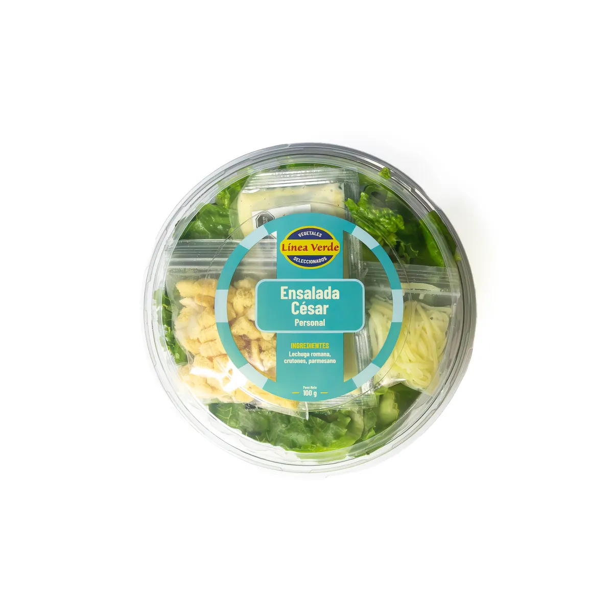 LINEA VERDE - Ensalada César Personal Linea Verde x 100 g