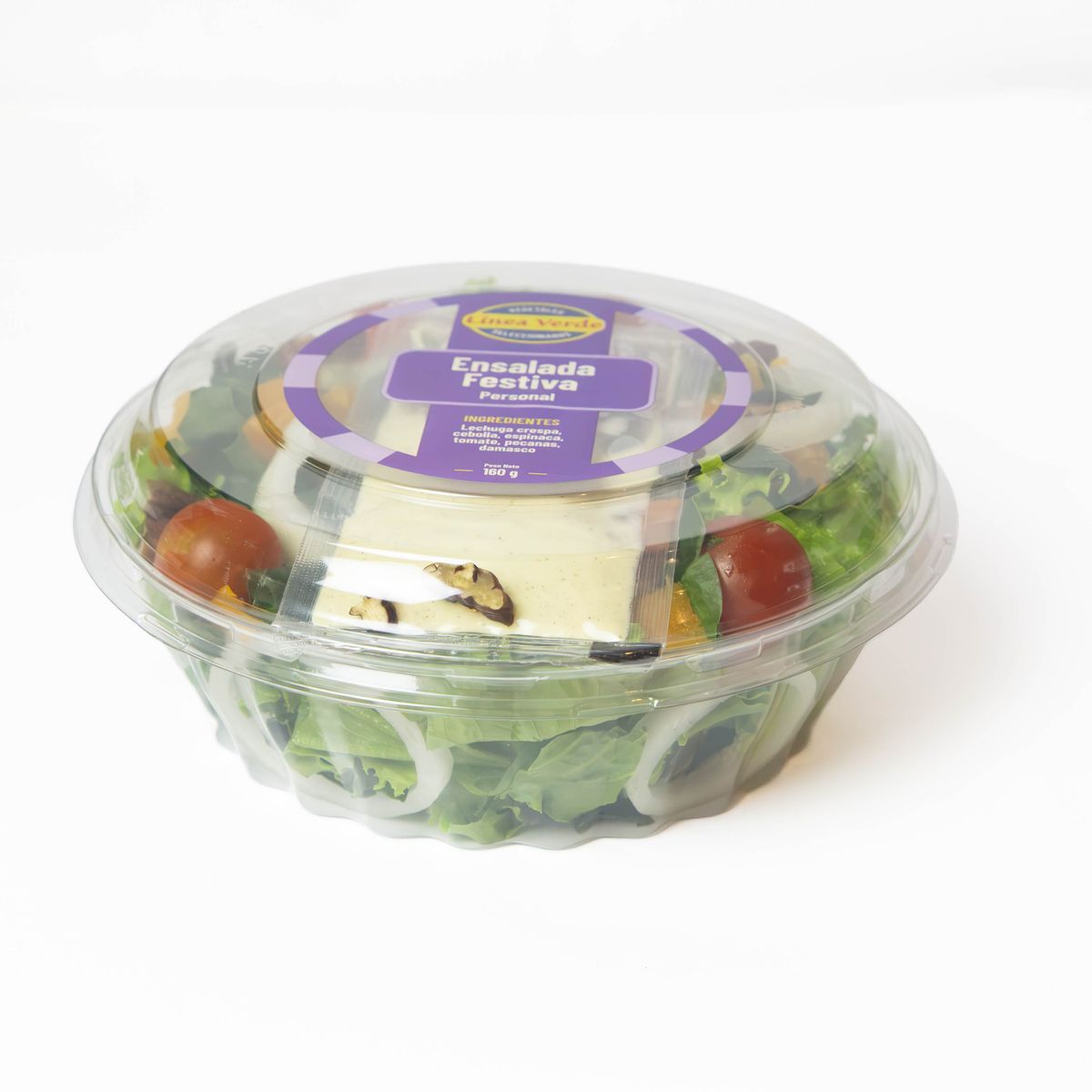 LINEA VERDE - Ensalada Festiva Personal Linea Verde x 160 g