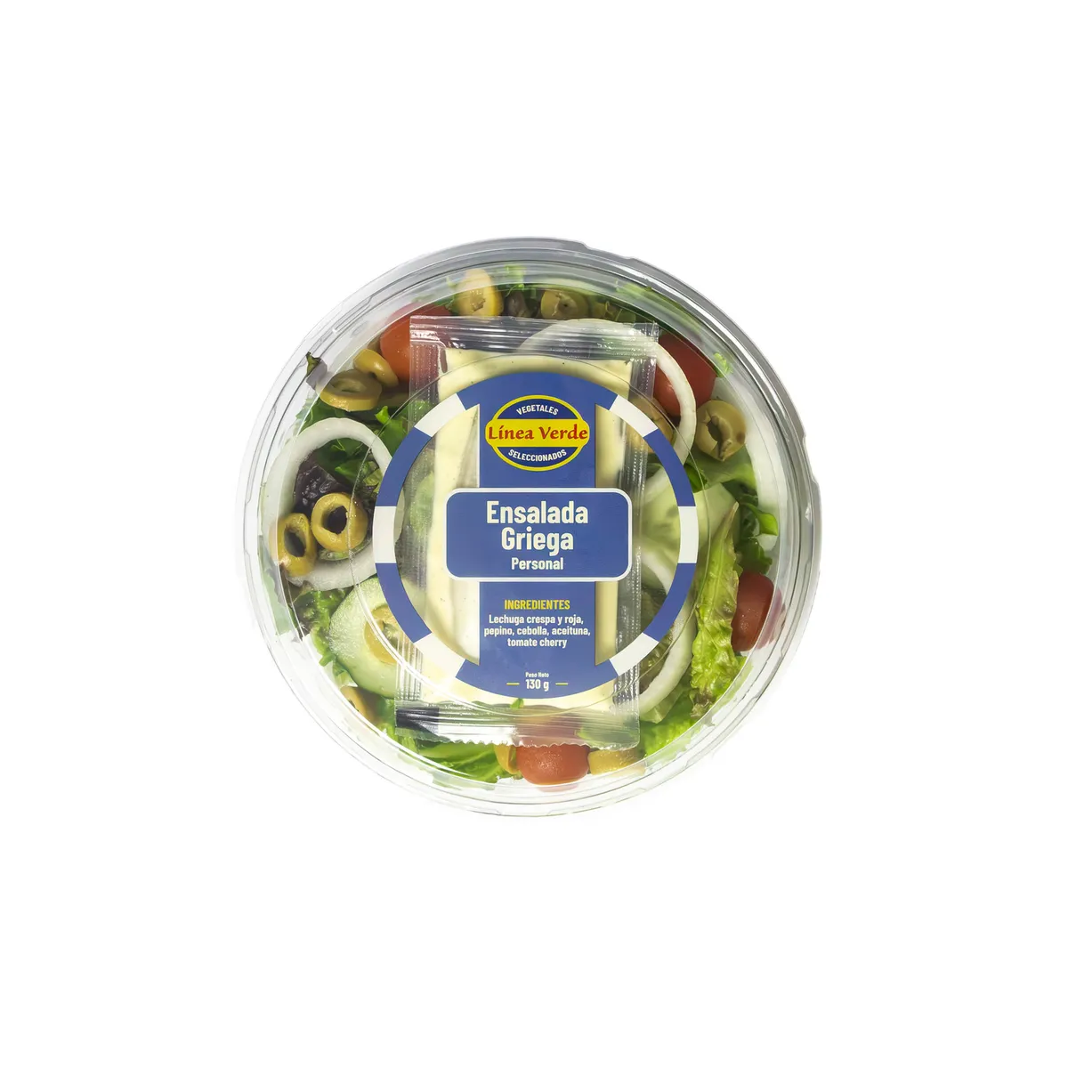 LINEA VERDE - Ensalada Griega Personal Linea Verde x 130 g