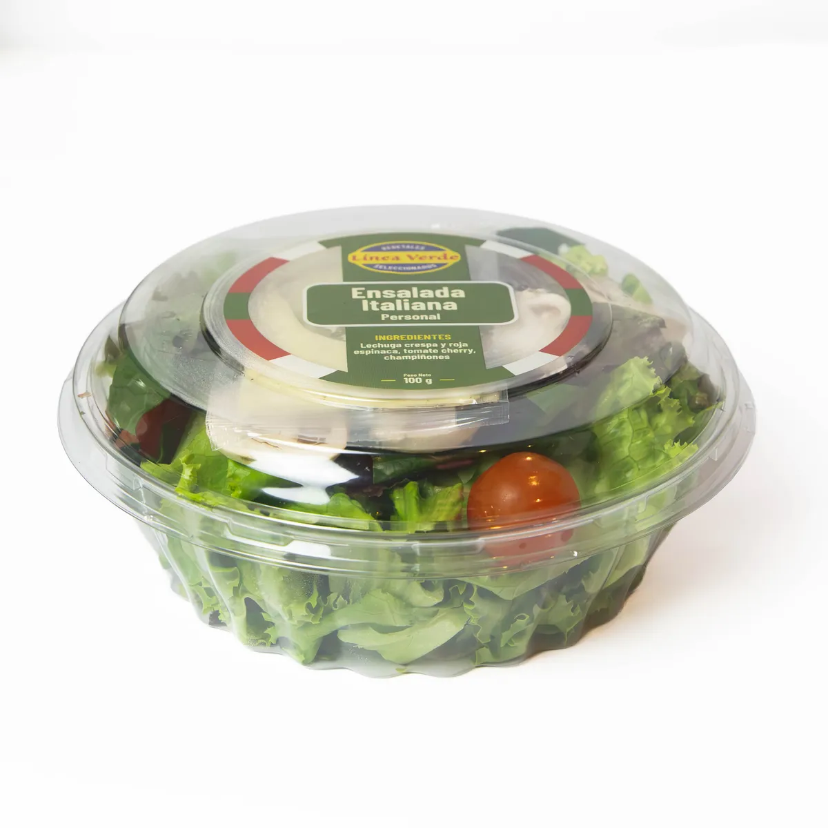 LINEA VERDE - Ensalada Italiana Personal Linea Verde x 100 g