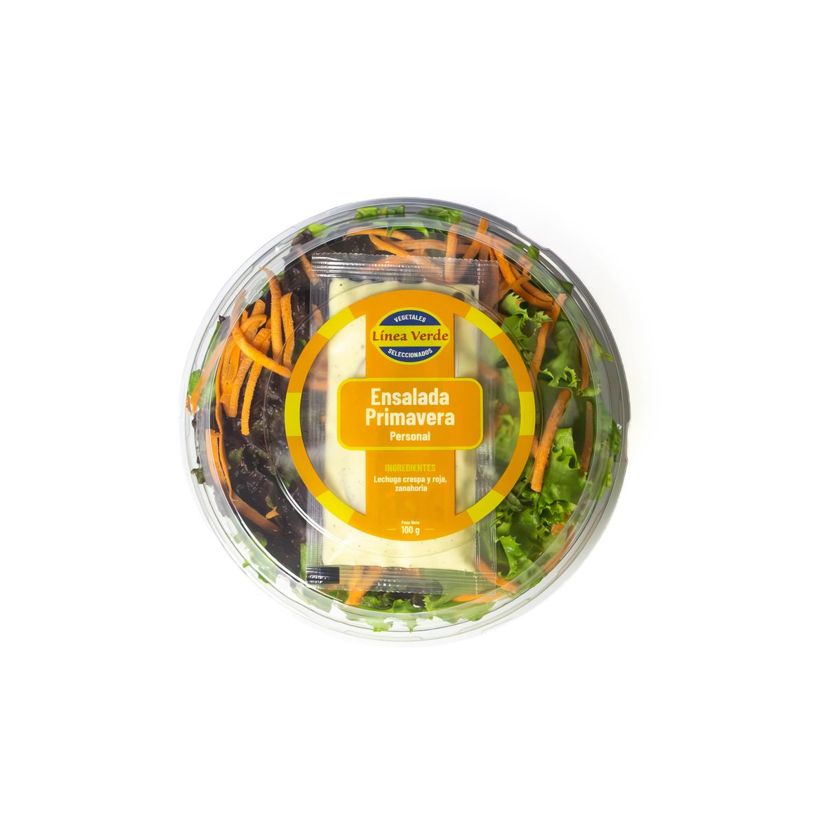 LINEA VERDE - Ensalada Primavera Personal Linea Verde x 100 g