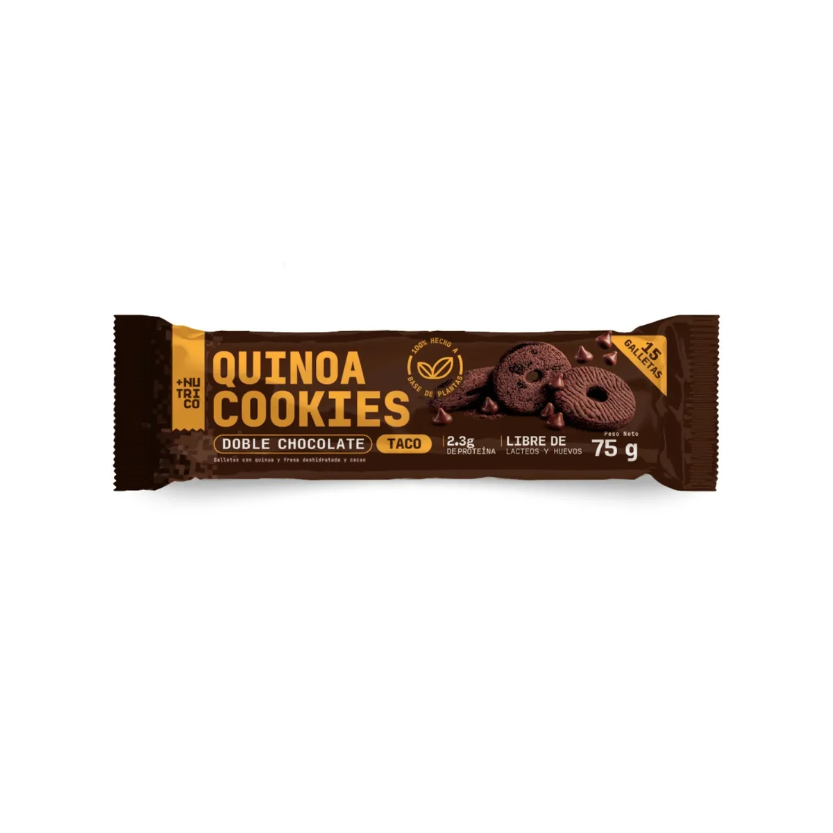 NUTRICO - Galleta Nutri Co Doble Chocolate Empaque 75 g