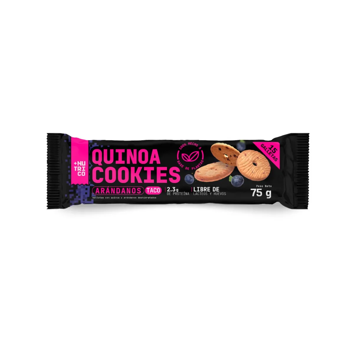 NUTRICO - Galleta Nutri Co Arándano Empaque 75 g