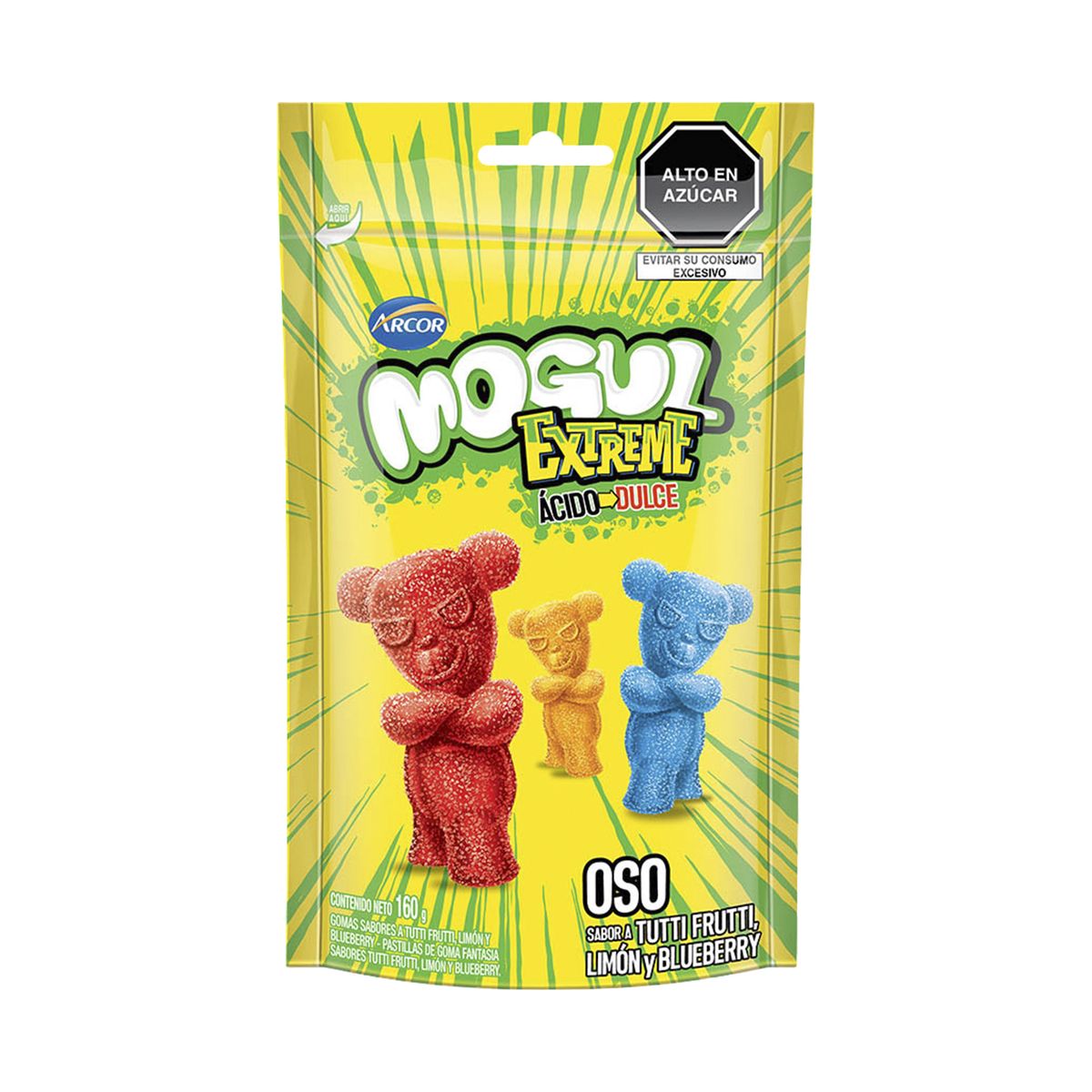 MOGUL - Gomitas Mogul Extreme Oso Doypack 160 g