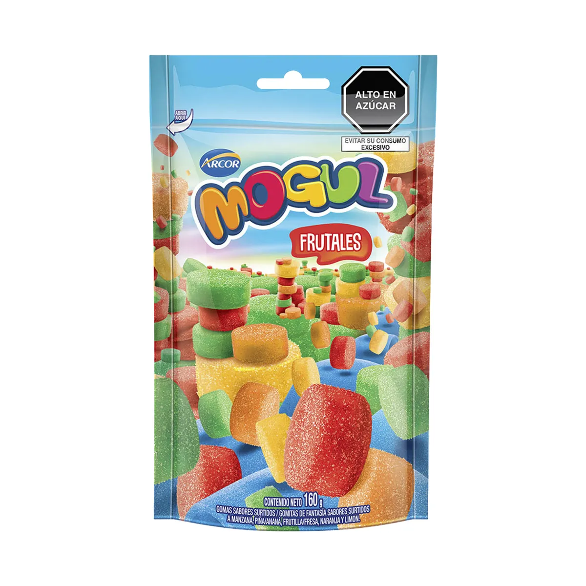 MOGUL - Gomitas Mogul Frutales Doypack 160 g