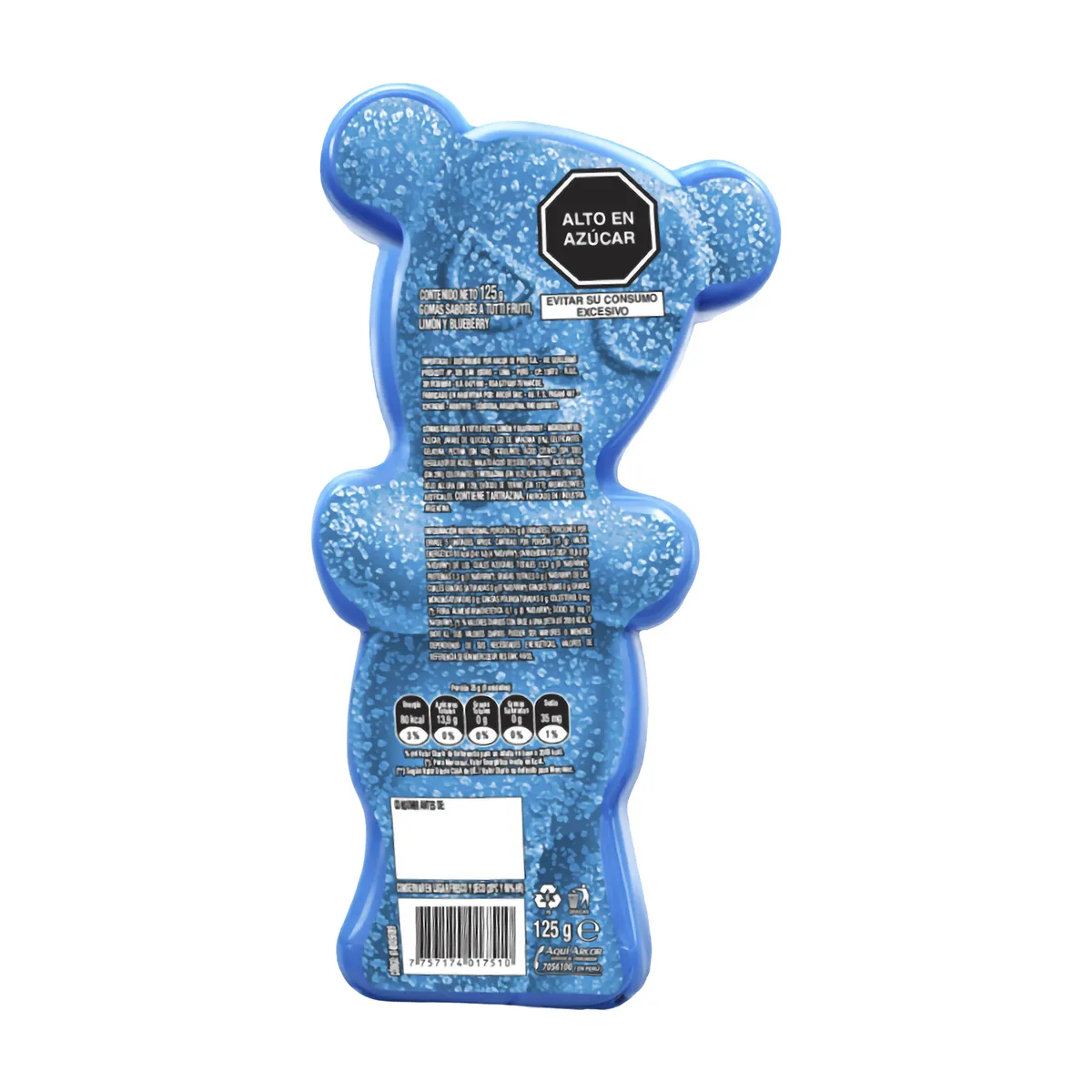 MOGUL - Gomitas Mogul Oso Extreme Acrílico Envase 125 g