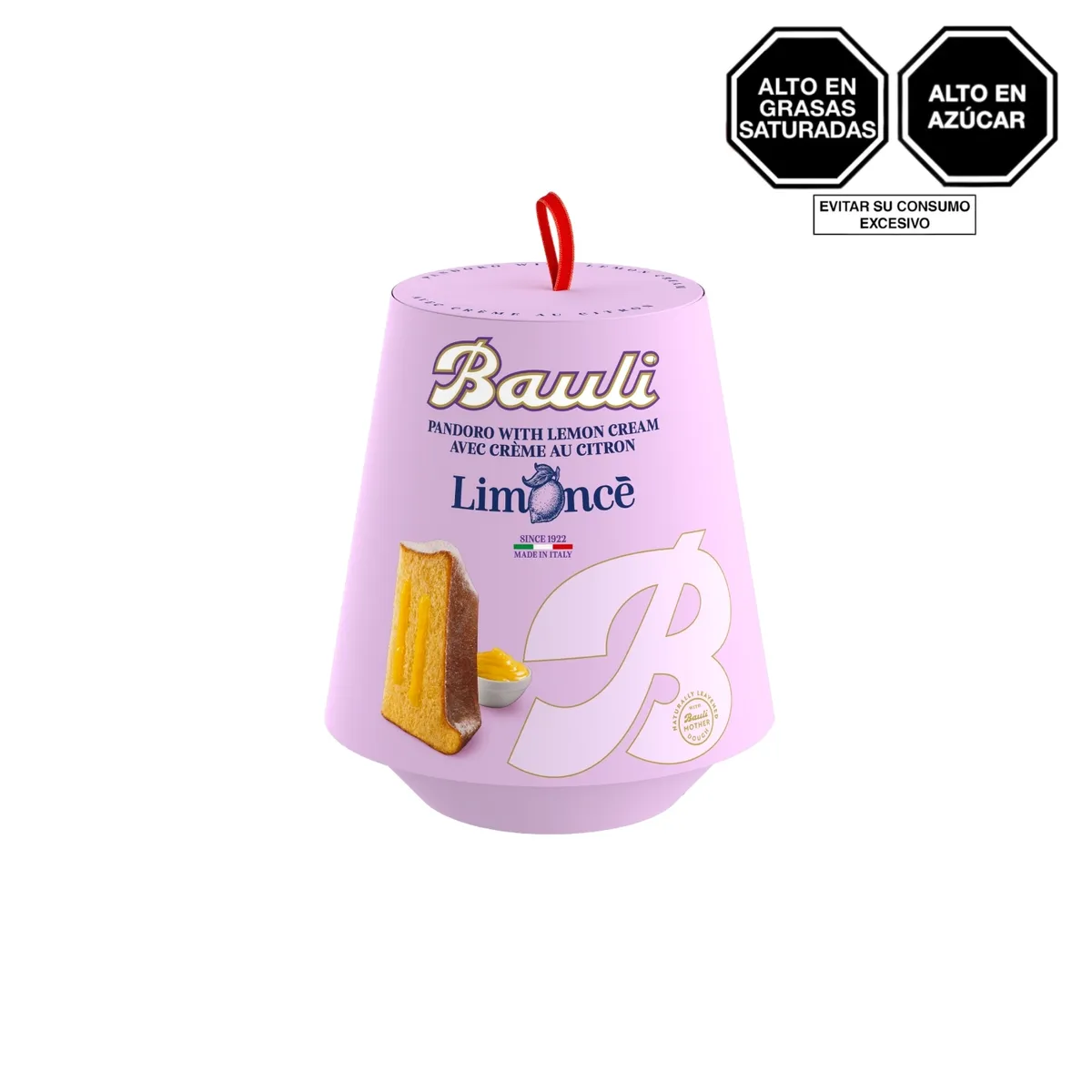 BAULI - Pandoro Bauli Crema de Limón Empaque 705 g