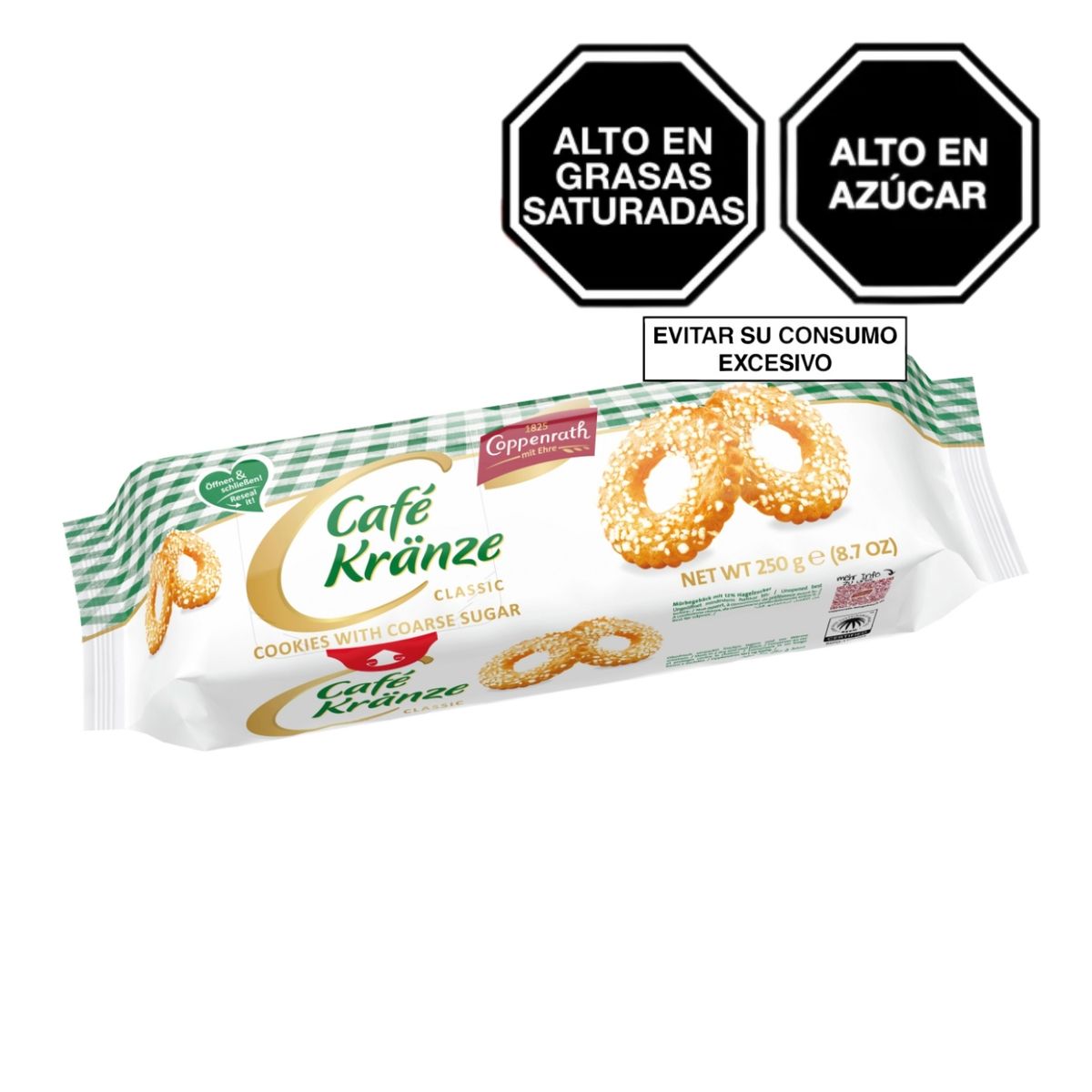 COPPENRATH - Galletas Coppenrath con Grano de Azúcar Empaque 250 g