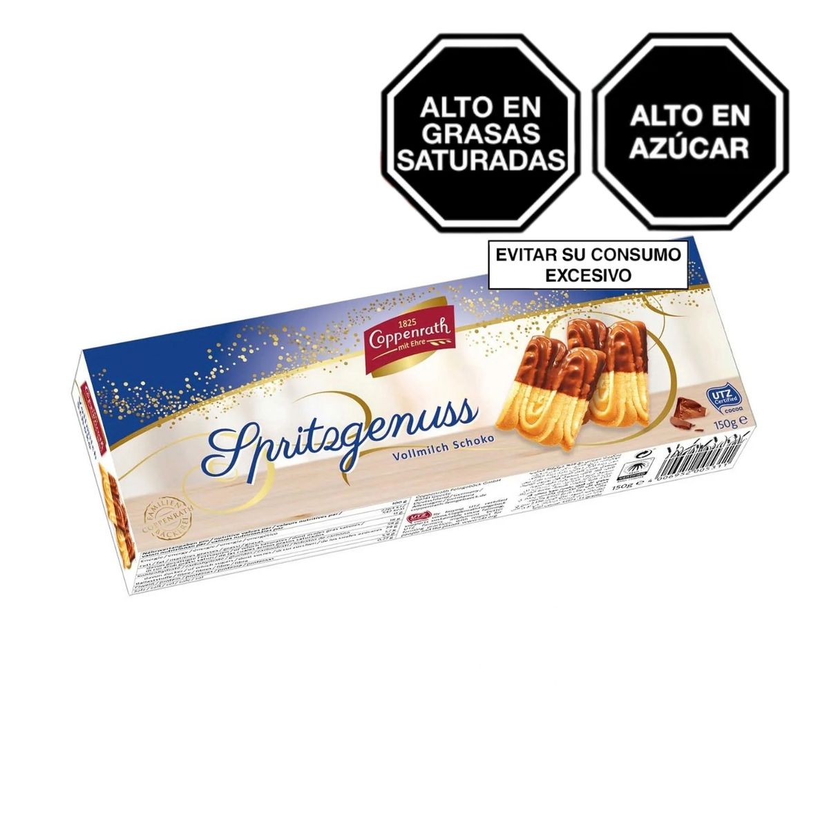 COPPENRATH - Galletas Coppenrath Spritz Chocolate de Leche Empaque 150 g
