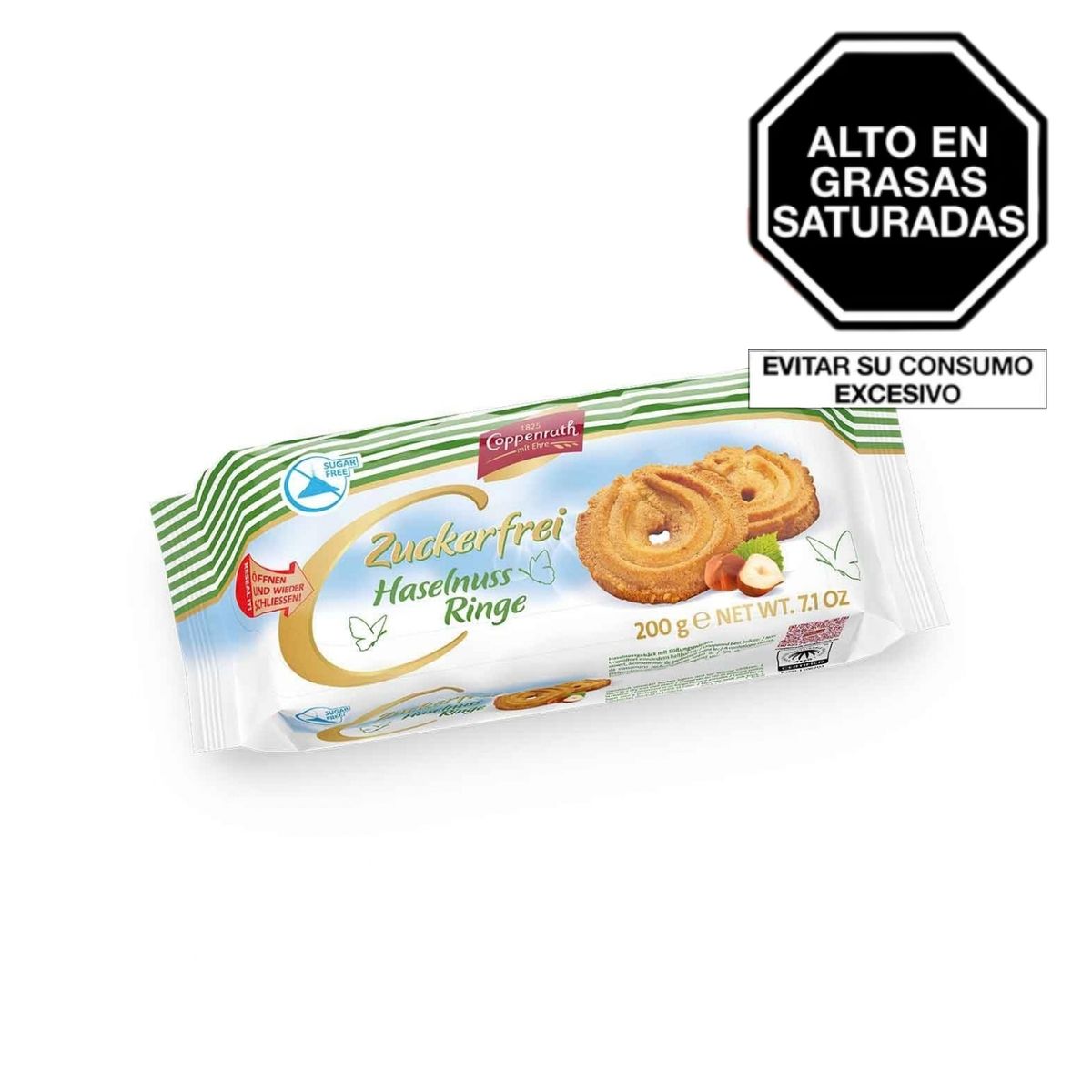 COPPENRATH - Galletas de Avena Coppenrath Sin Azúcar Empaque 200 g