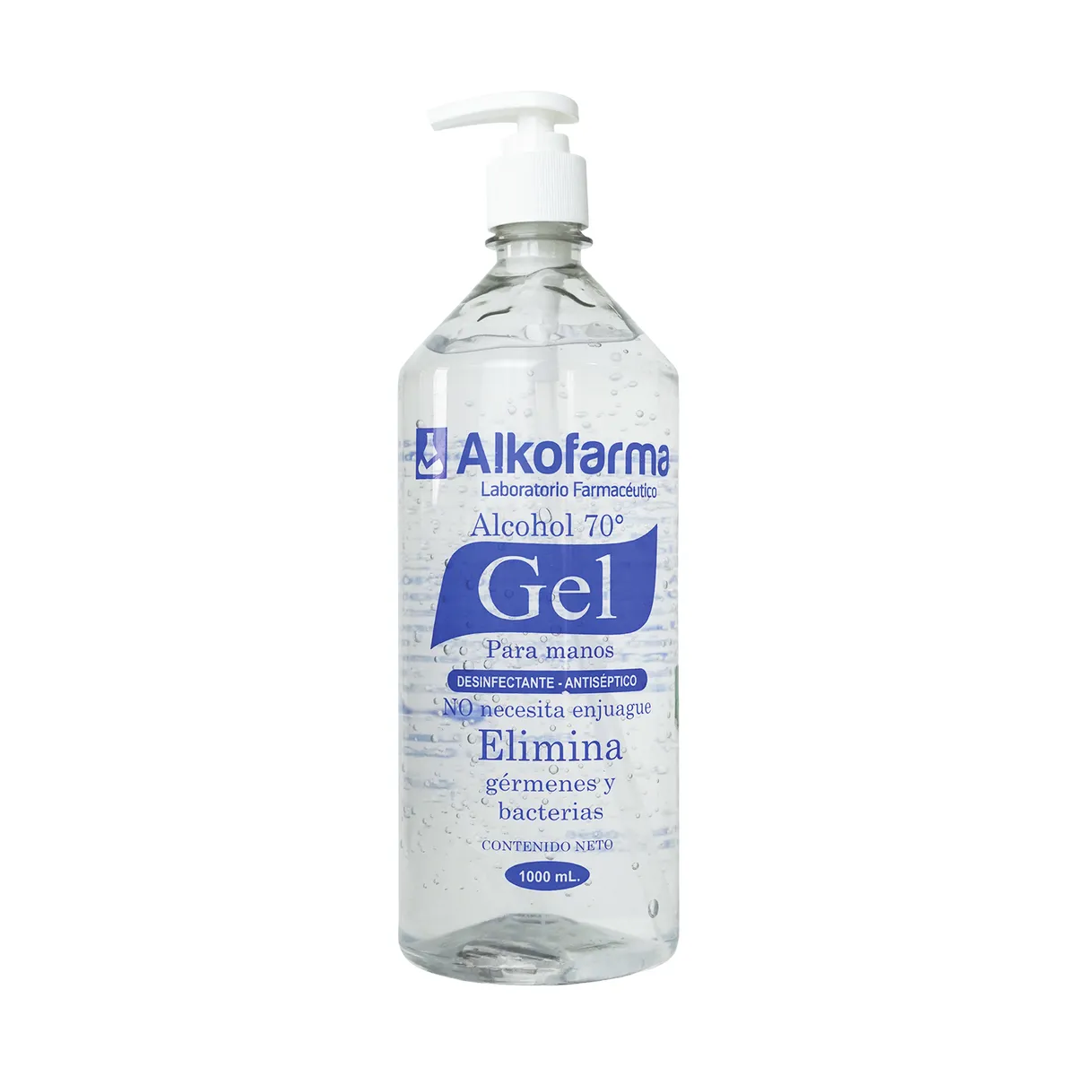 Alkofarma - Alcohol 70° en Gel Alkofarma Botella 1 L