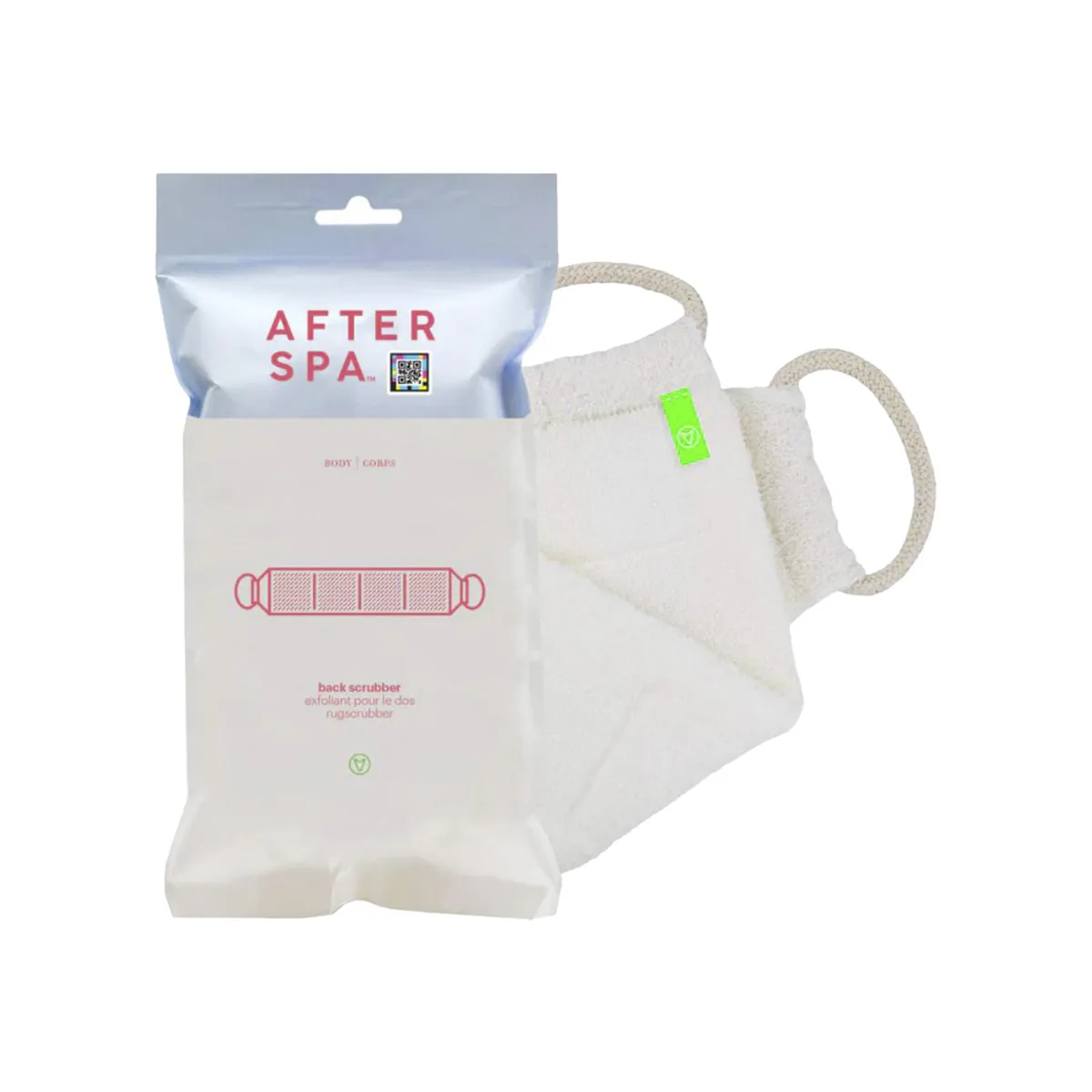 AFTERSPA - Exfoliante de Espalda AfterSpa Rosa Blanco