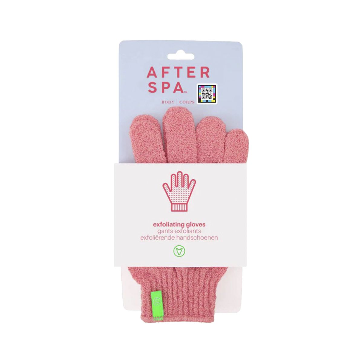 AFTERSPA - Guantes Exfoliantes AfterSpa Rosa Blanco