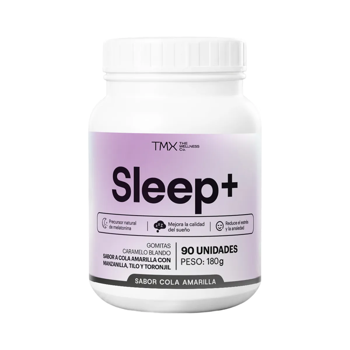 TMX THE WELLNESS CO - Gomitas Tmx Sleep+ Cola Amarilla Pote 90 Und