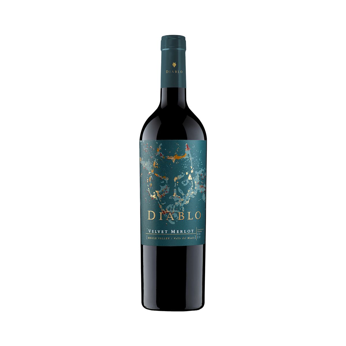 DIABLO - Vino Tinto Diablo Velvet Merlot Botella 750 mL