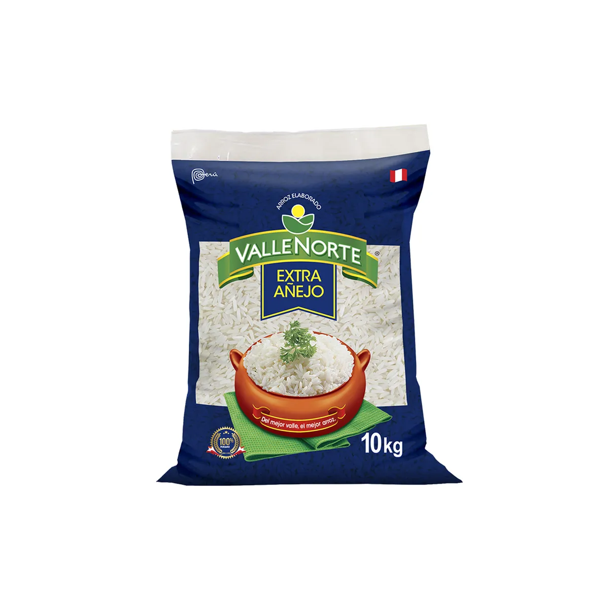 VALLENORTE - Arroz Vallenorte Extra Añejo Bolsa 10 Kg