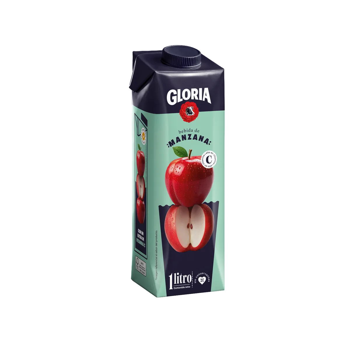 GLORIA - GLORIA BEB MANZANA 1L TSA CJX12