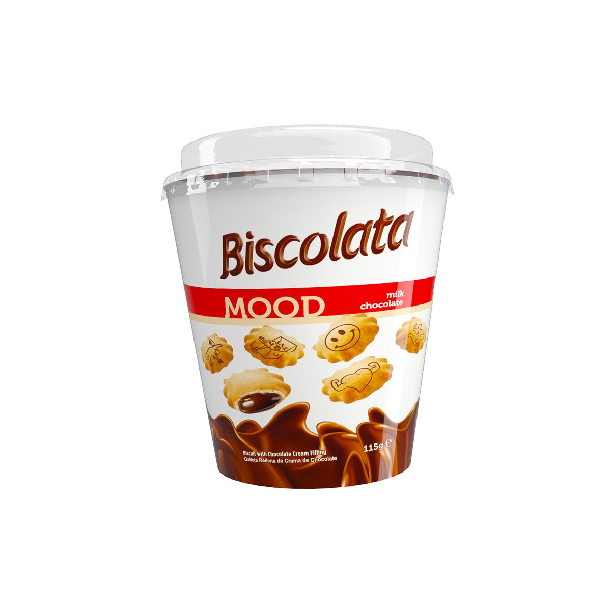 BISCOLATA - Galletas Biscolata Mood Empaque 115 g
