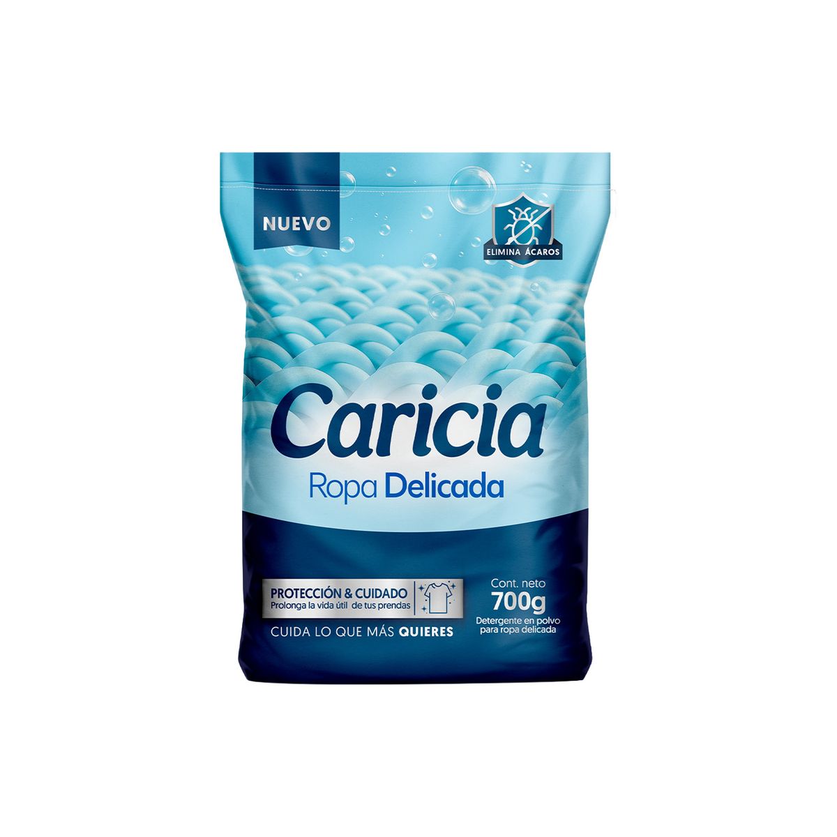 CARICIA - Detergente en Polvo Caricia Ropa Delicada Bolsa 700 g