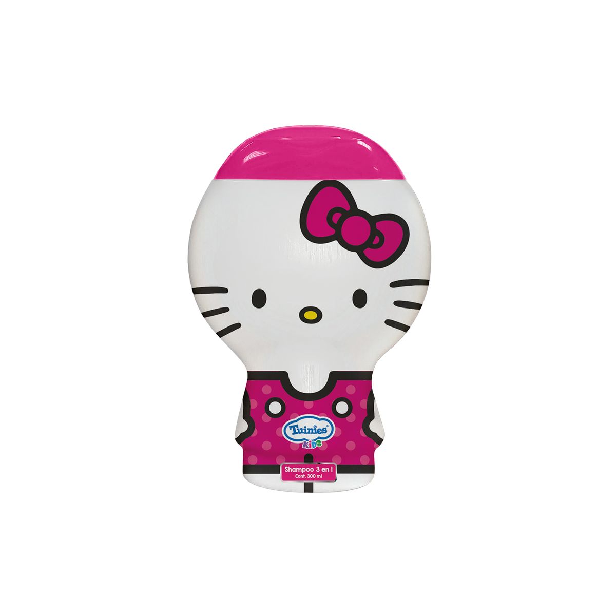 TUINIES - Shampoo 3 en 1 Tuinies Hello Kitty Botella 300 mL