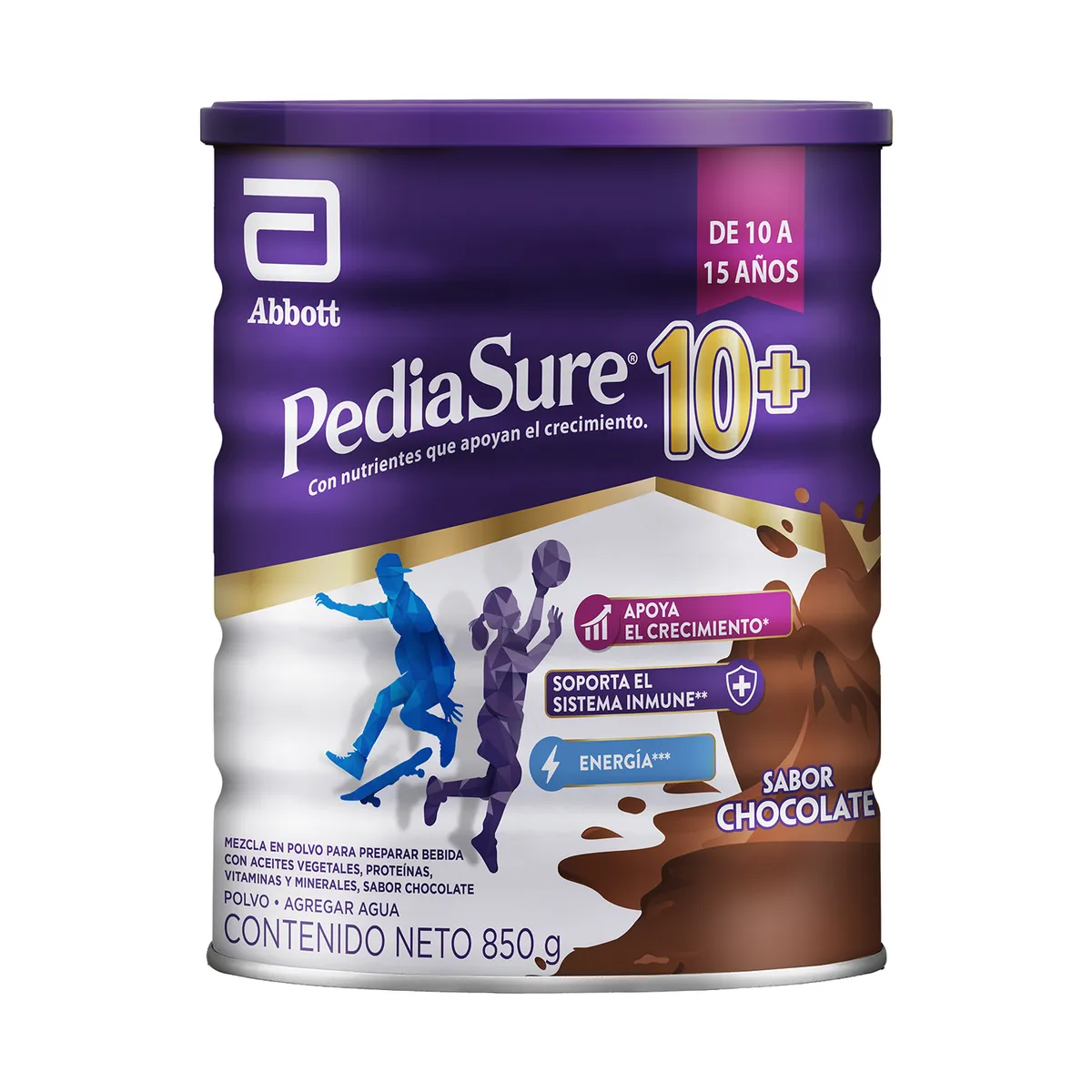 PEDIASURE - Alimento Nutricional Pediasure Chocolate Lata 850 g