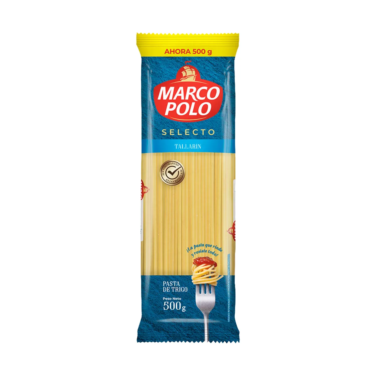 MARCO POLO - Pasta Tallarín Marco Polo Empaque 500 g