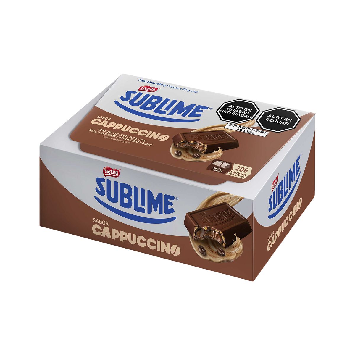 SUBLIME - Chocolate Nestlé Sublime Cappuccino Display 12 Und
