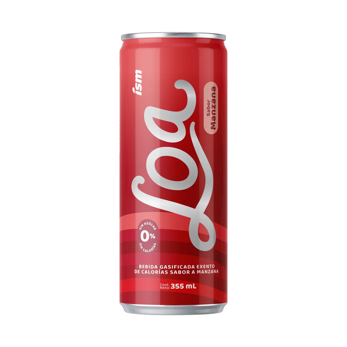 LOA - Agua Loa Manzana Lata 355 mL