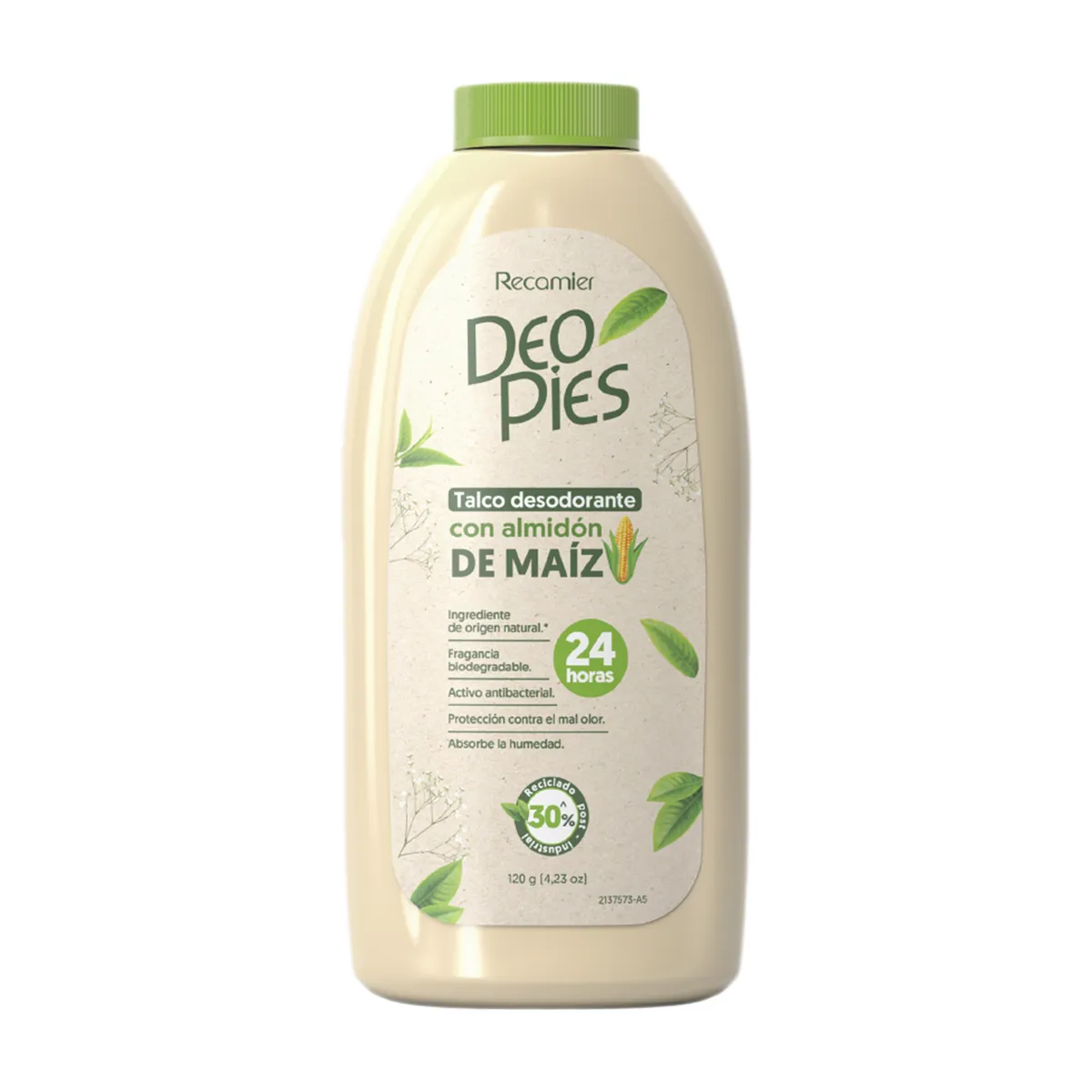 DEO PIES - Talco Desodorante Deo Pies Envase 120 g