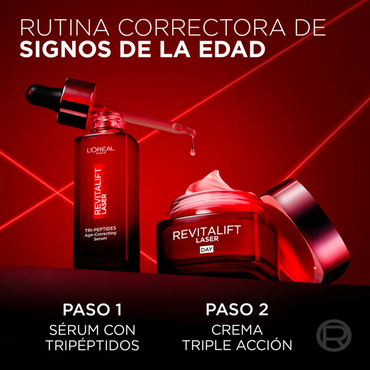 LOREAL PARIS - Crema Dia Revitalift Laser Loreal Paris Envase 50 mL