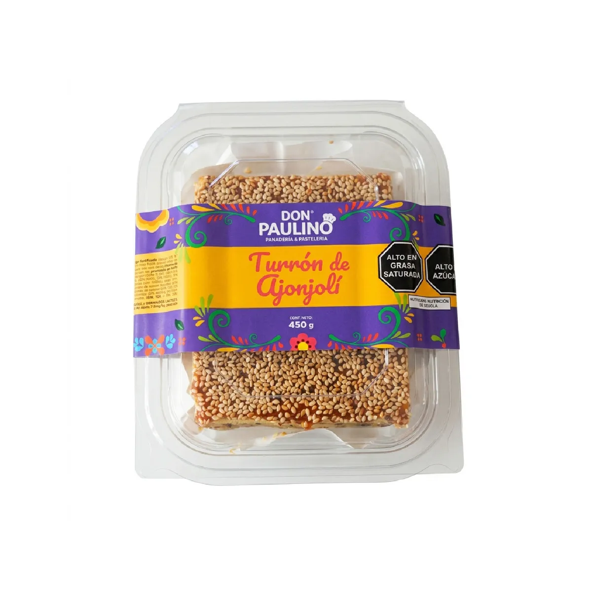 DON PAULINO - Turrón de Ajonjolí 450 g