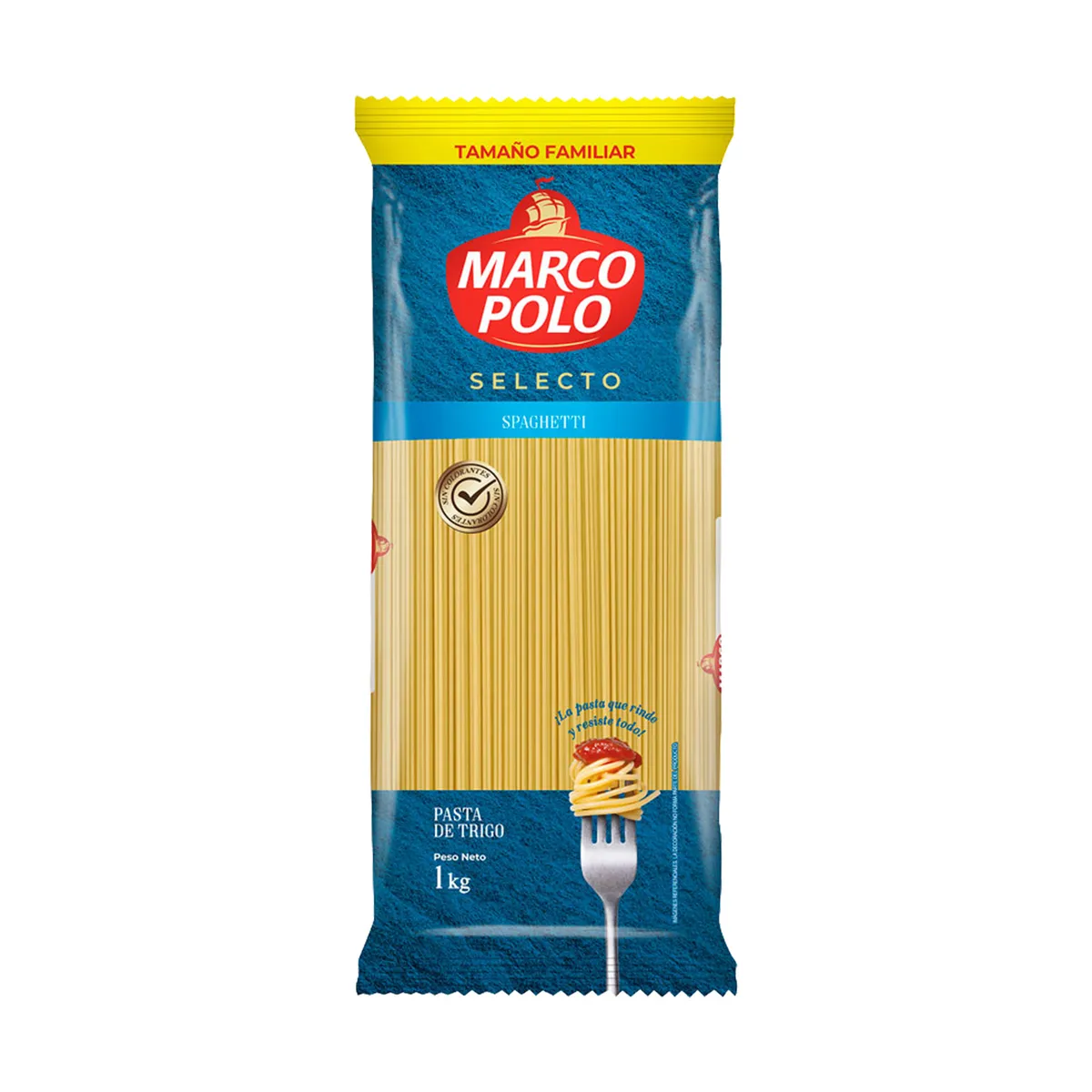 MARCO POLO - Fideos Marco Polo Spaghetti Empaque 1 Kg