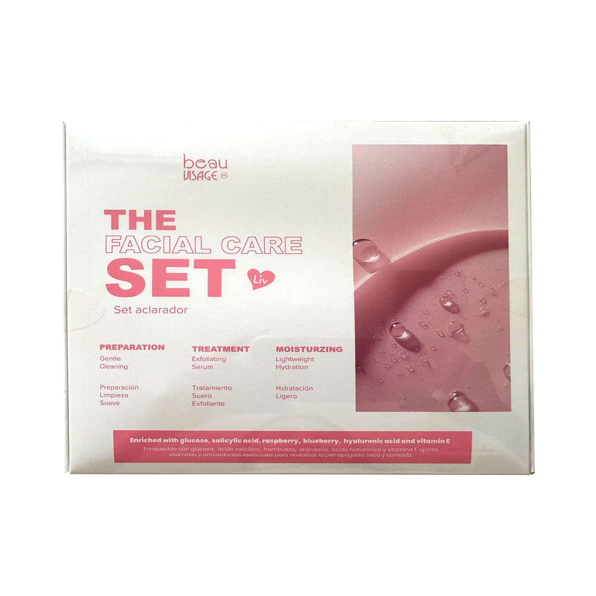 BEAU VISAGE - Set Aclarador Beau Visage Caja 3 Und