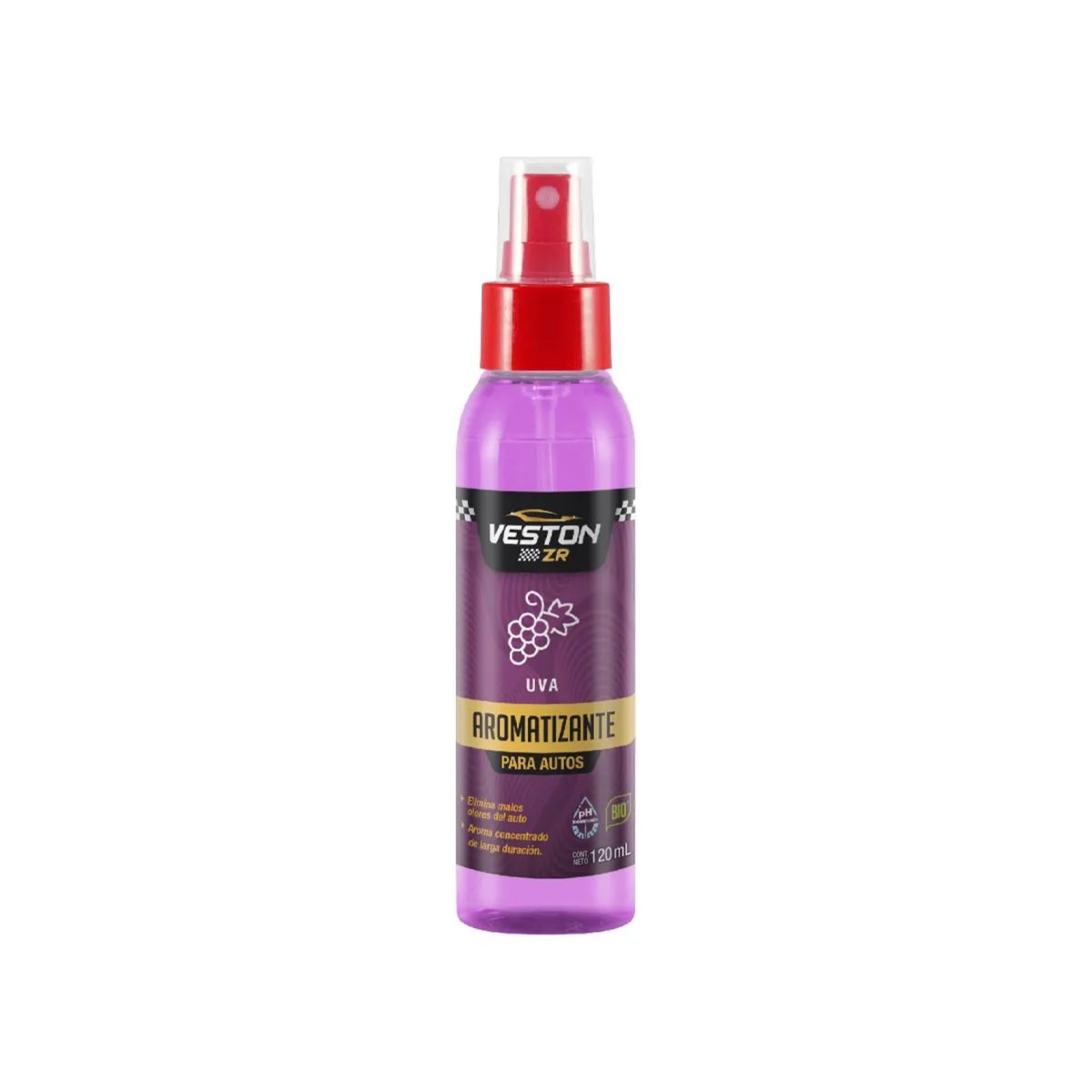 VESTON - Aromatizante Veston Uva Botella 120 mL