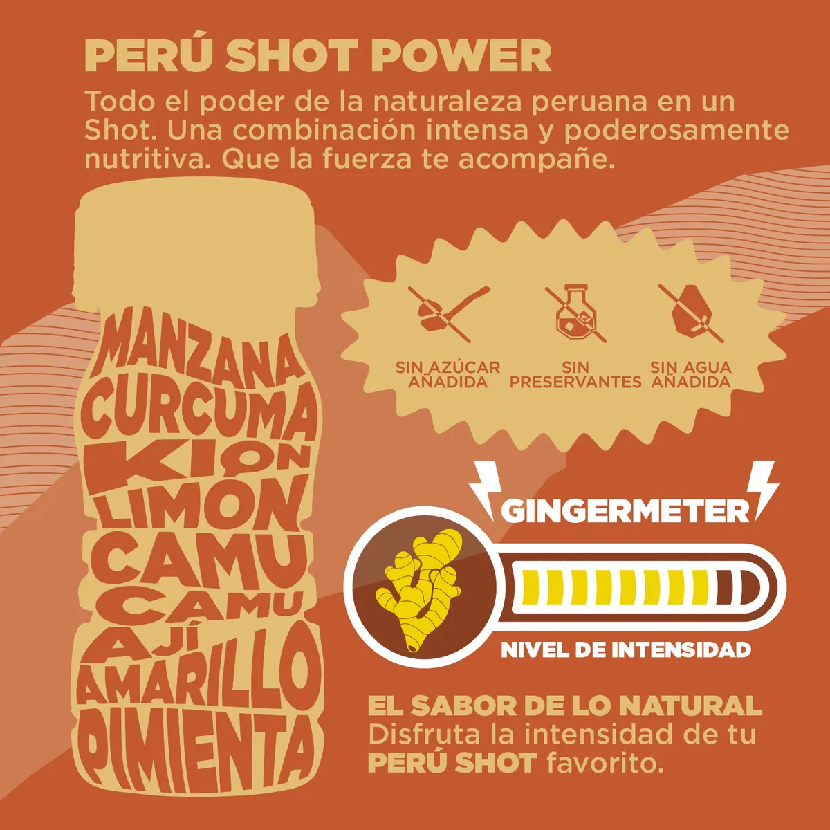 ZUMA COLD PRESSED - Shots Zuma Power 4 Pack x 60 mL