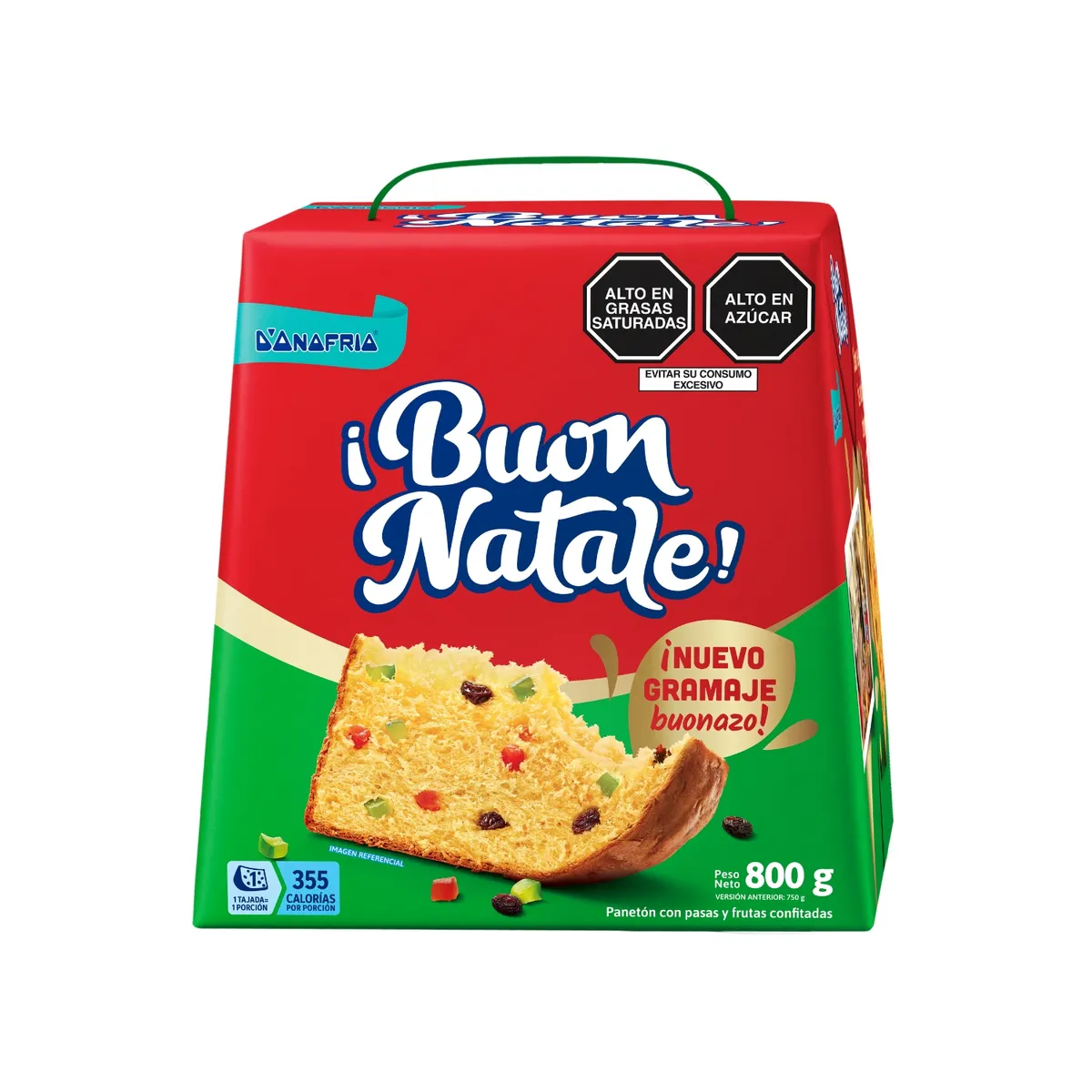 BUON NATALE - Panetón Buon Natale Caja 800 g