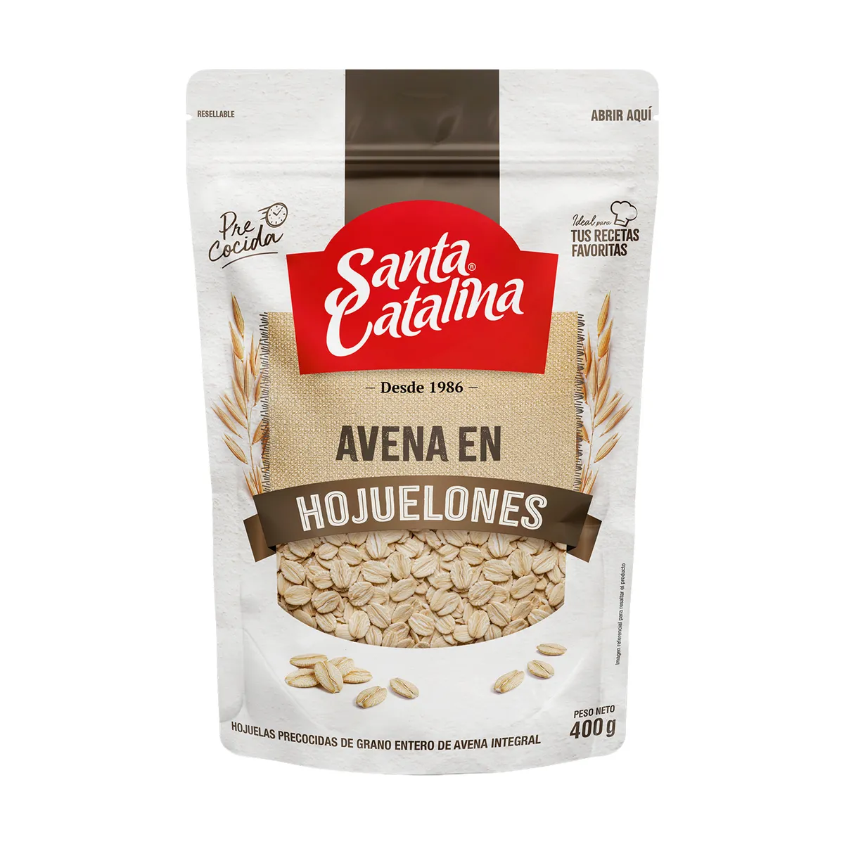 SANTA CATALINA - Avena en Hojuelas Santa Catalina Doypack 400 g