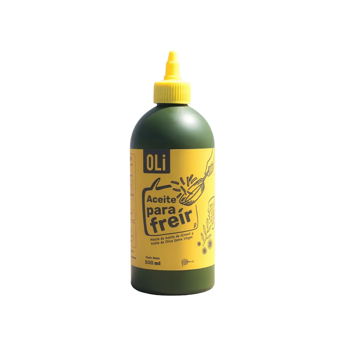 OLI21 - Aceite Oli21 Oliva y Girasol Botella 500 mL