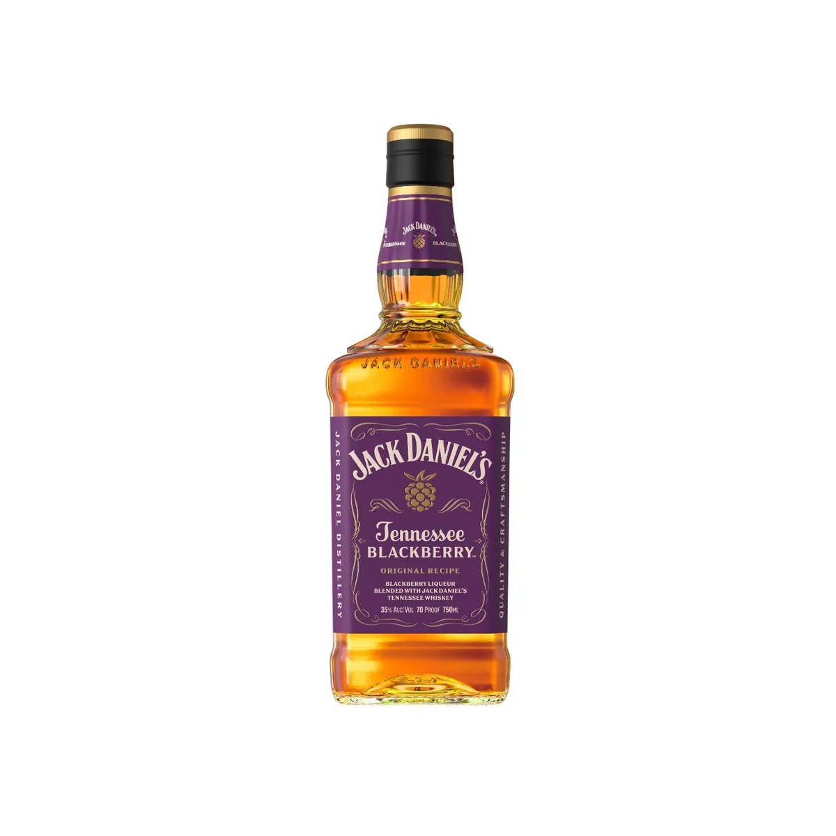 JACK DANIELS - Whisky Jack Daniel's Blackberry Botella 750 mL