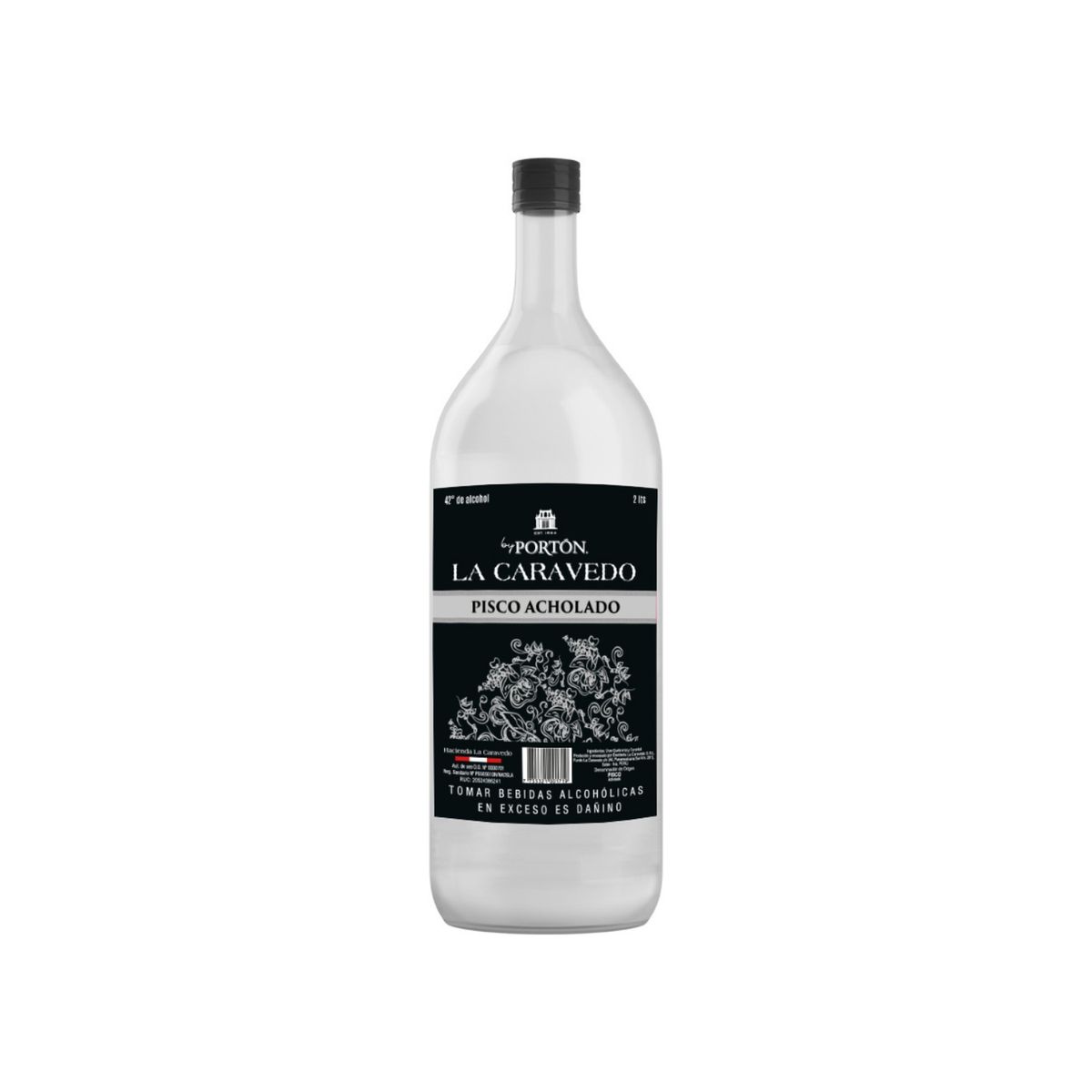 CARAVEDO - Pisco Caravedo Acholado Botella 2 L