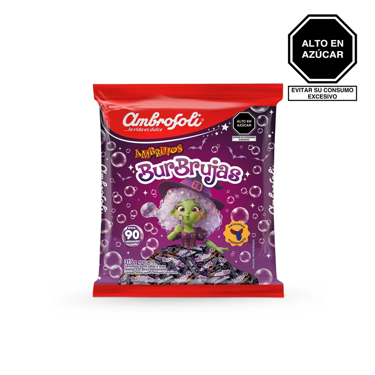 AMBROSOLI - Caramelos Ambrosoli Burbrujas Bolsa 315 g