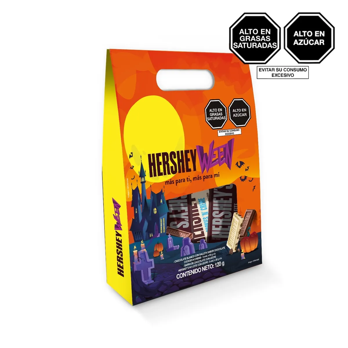HERSHEYS - Chocolates Hersheys Hersheyween Empaque 120 g
