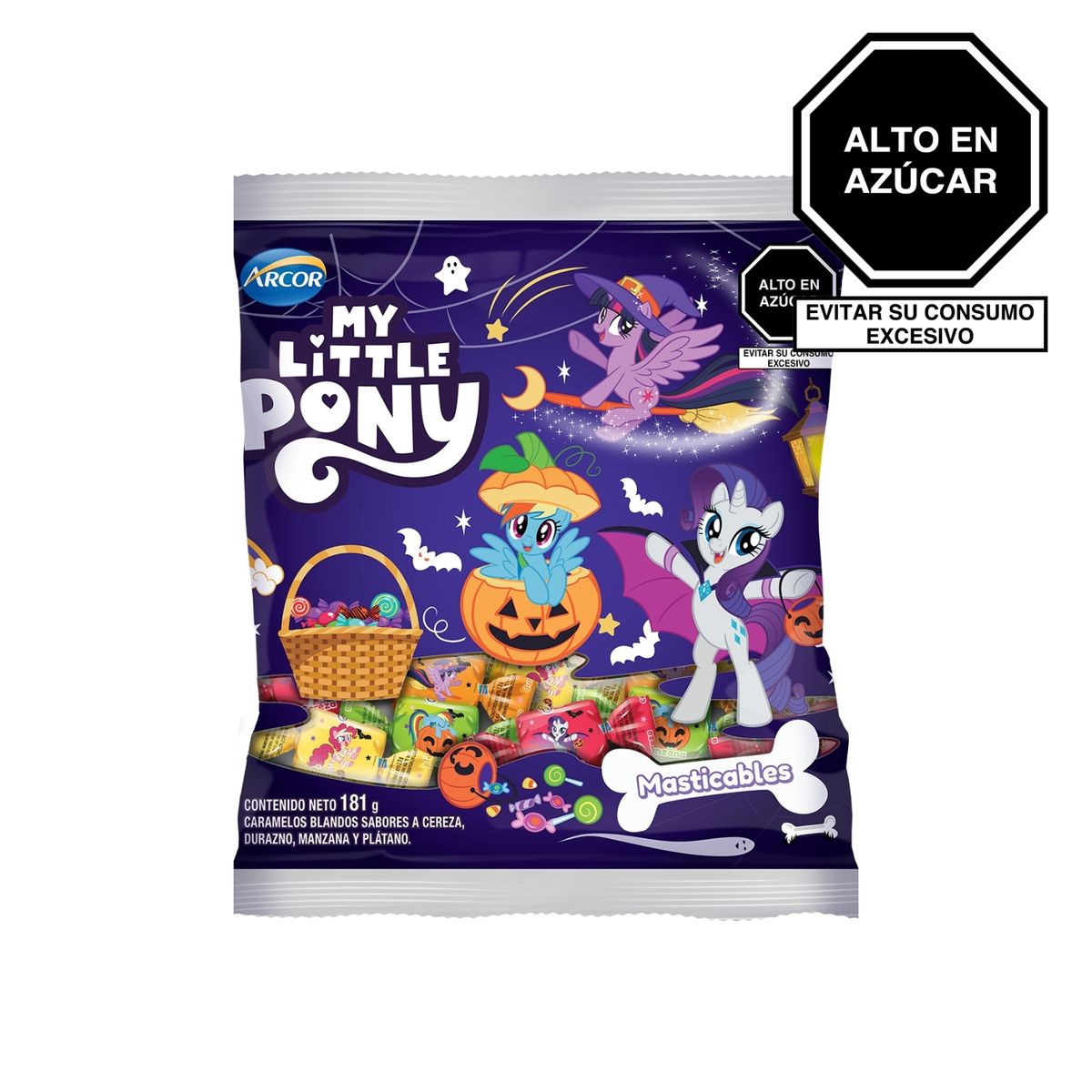 ARCOR - Caramelos Masticables Arcor My Little Pony Bolsa 181 g