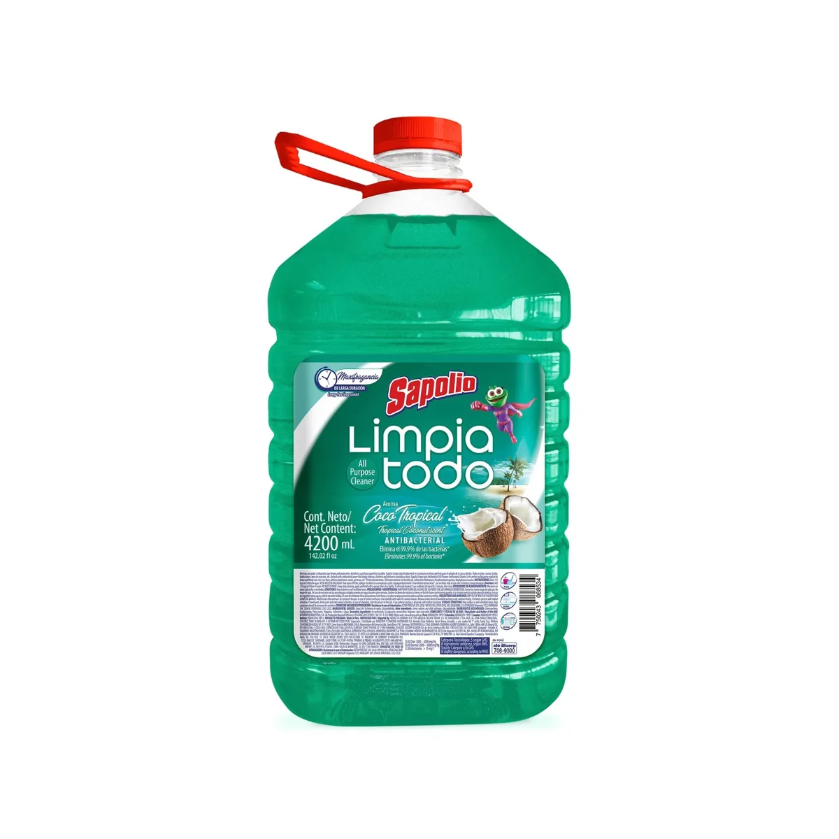 SAPOLIO - Limpiatodo Sapolio Coco Envase 4.2 L
