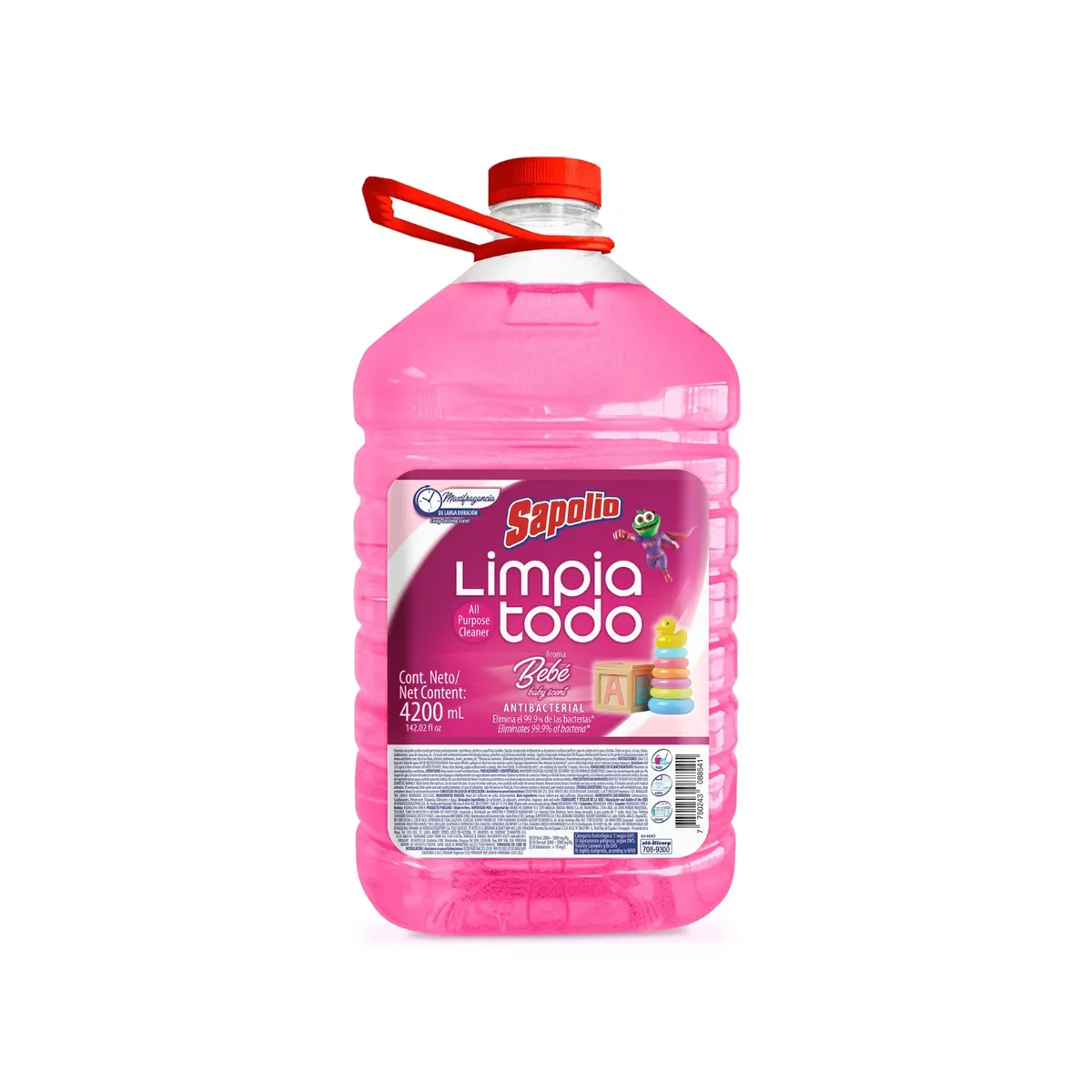SAPOLIO - Limpiatodo Sapolio Bebé Envase 4.2 L