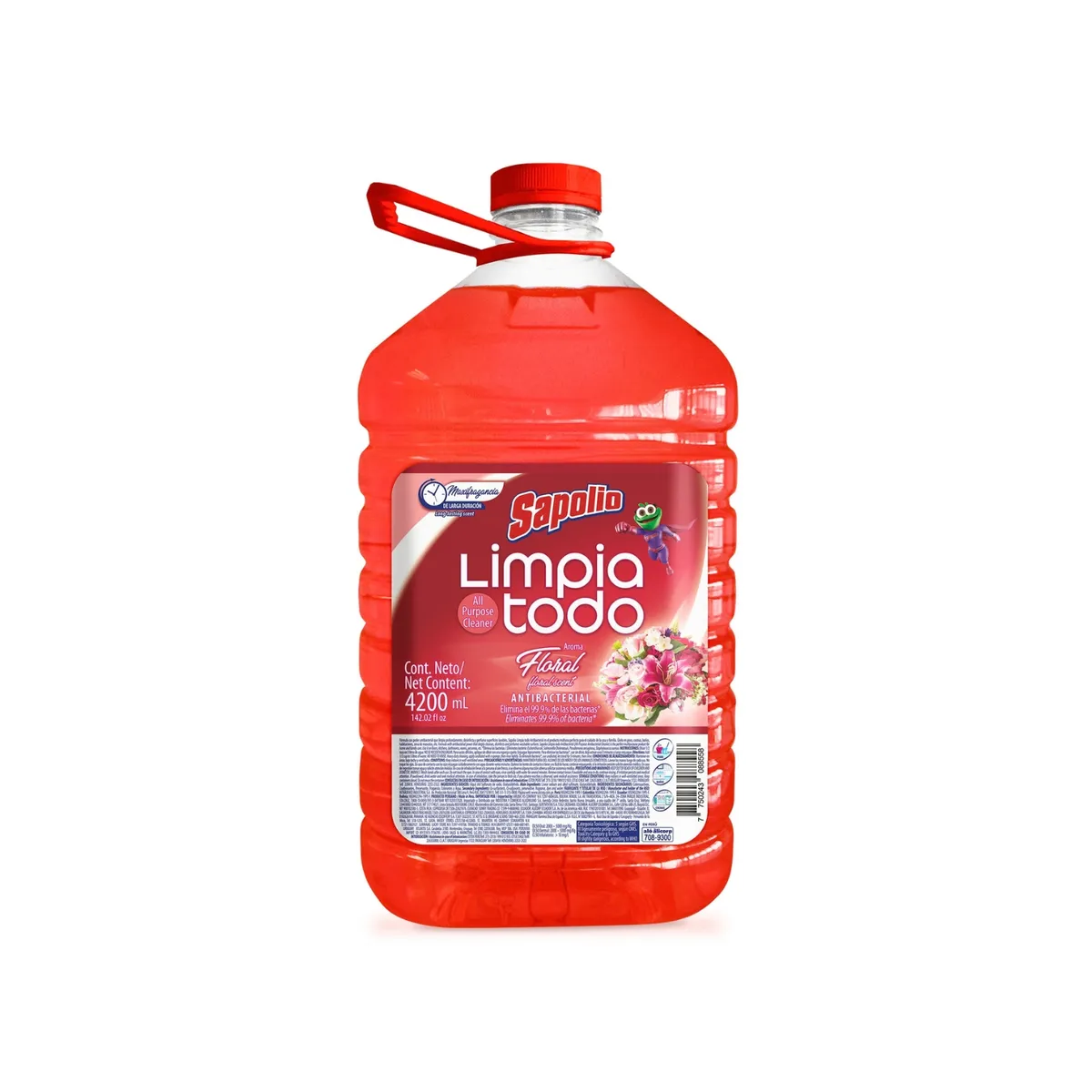 SAPOLIO - Limpiatodo Sapolio Floral Envase 4.2 L